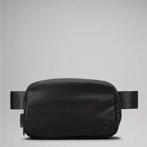 lululemon athletica Black Crossbody Waist Bag